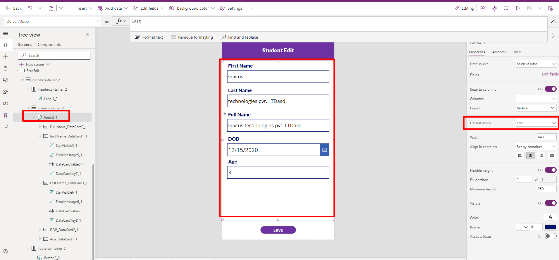 Customizing Screen Layouts